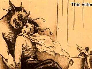 I find these vintage erotic drawings incredibly arousing and full of passion