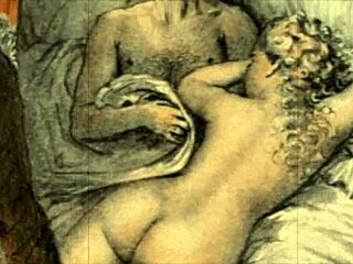 Vintage Erotic Drawings Antique Cartoon Hentai Vintage Retro Erotic Anime