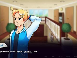 Beautiful brunette and blonde girls have fun with big toys and each other