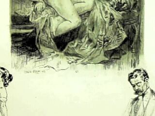 vintage drawings evoke deep erotic emotions in viewers