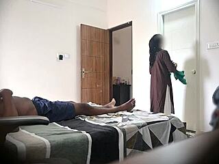 Flashing My Dick to Two Maids During Hotel Massage!