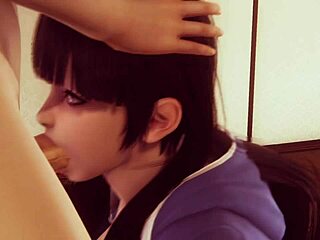 Hinata dives into wild action in uncensored 3D Naruto hentai