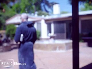 hey, this lonely older man finally fucks his crush bareback. it's hot with ass licking and tattoos on the bodybuilder.