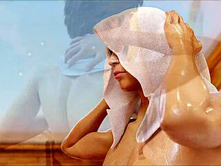 Welcome to Free Will 59 in this hentai game anime