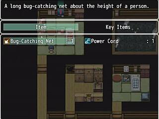 Why does tanned natsuki give a handjob to a married man in the bathroom?