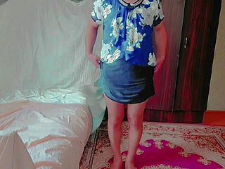 Sissy Crossdresser In Sexy Dress With Big Ass