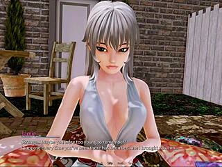 Exploring room 406 in the harem hotel game