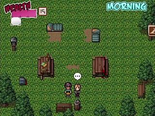 Watching Porn With Big Tits Milf In Hentai Game!