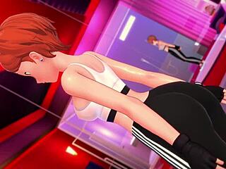 hot gwen tennyson tries riding big cock in love hotel