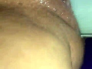 Squirt explosion with close-up insertions in massive wet pussy