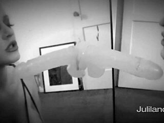 Brunette Sophie Dee Takes Dildo Deep In Throat