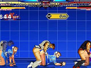 Chun-Li Takes Massive Cumshot In Intense Sex