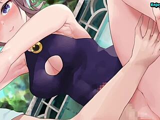 another nyan girl gets fucked in hentai scene