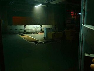 female tyger claw hammer club scene in cyberpunk 2077