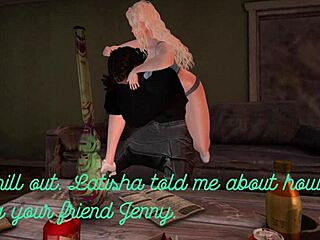 Black Man In Second Life Fucks White Woman With Intense Interracial Action