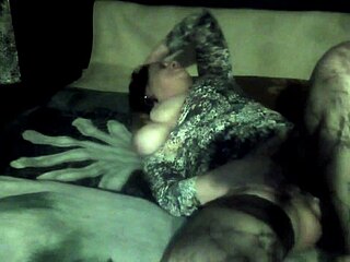 Klaudiaamergirl Screams During Cumshot on Her Big Natural Tits After Masturbation