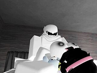 roblox condo ghosts interact in animated hentai style