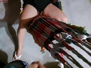 Hey, this stepmom is distracted with her big pussy out of her shorts on the hammock. it makes me get so hard!