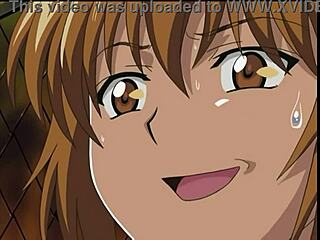 Watch this pervert in Legend of Chikan Monogatari deliver an intense footjob! Anime hentai feet worship at its finest!