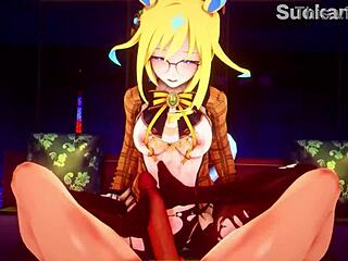 Intense Cowgirl Riding In Uma Musume Hentai Creampie