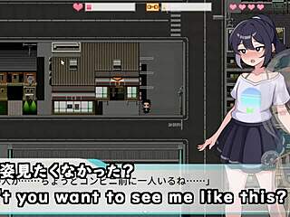 flashing outdoor in this game with machine translated subtitles