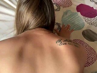 Made breakfast for stepmom but she craved my cock instead. Wild taboo close-up!