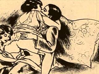 vintage erotic art from antique cartoons hentai and retro anime