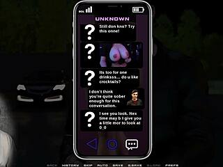 race of life ep 7 featuring huge boobs and tits in anime game?