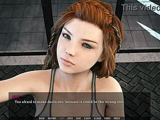 Hot night with step sister in retro sex game tales 19 00