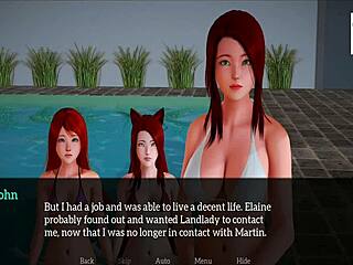 IN MY NEW FAMILY, REDHEAD DEEPTHROATS IN ANIME STYLE