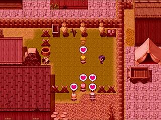 hey, grace explores the labyrinth town in this game