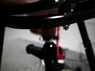 Rim Chair Bondage Fucking!