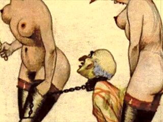 vintage erotic art from antique cartoons hentai and retro anime