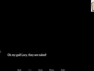 Blonde hentai amateur shakes big ass in family homemade cartoon. 😏