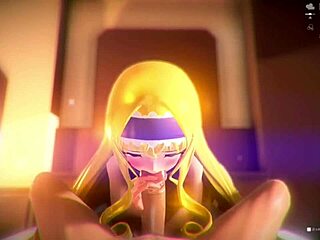 Angels pushed hard for endless squirting in wild hentai!