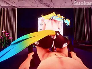 Intense Cowgirl Riding In Uma Musume Hentai Creampie