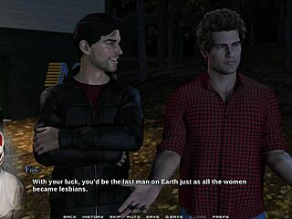 race of life ep 7 featuring huge boobs and tits in anime game?