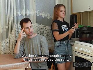 Daddy4k agrees to the greedy girlfriend's demands