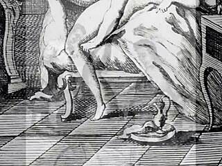 Vintage erotic cartoon drawings revealed