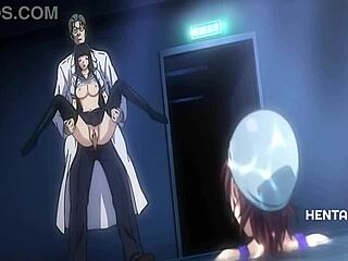 Old Teacher Seduces Naive Lesbian Students into Straight Action at HentaiX99