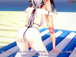 Arlecchino Fucking Bikini Sex On The Beach 2 Genshin Impact Fantasyking3