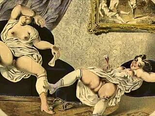 I cherish these vintage erotic drawings from my collection