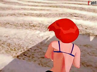 Gwen Tennyson in Suggestive Bikini Sex on Beach