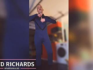 Reed Richards gets edged on Halloween