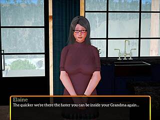 redhead milf and teen play erotic game with big tits and ass