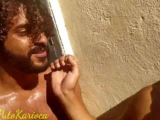 Davi lobo and styflerdonatto host a wild gay orgy with friends behind the scenes