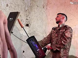 Blind Faggot Receives Intense Ass Training