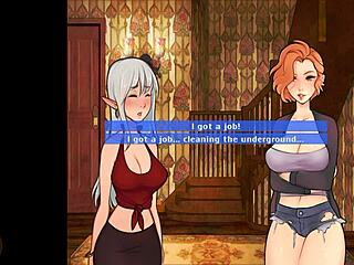 damn, this hentai wind disciple parody is soaking wet and wild!