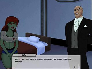 i enjoy watching cheshire and artemis in dc comics cosplay playtime with costumes and dancing