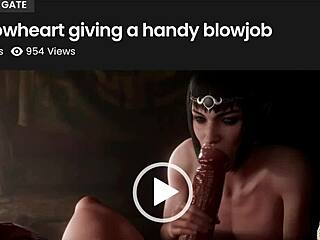 petite 18+ shadowheart gives blowjob while dani gets pounded in tight ass pov with bayonetta